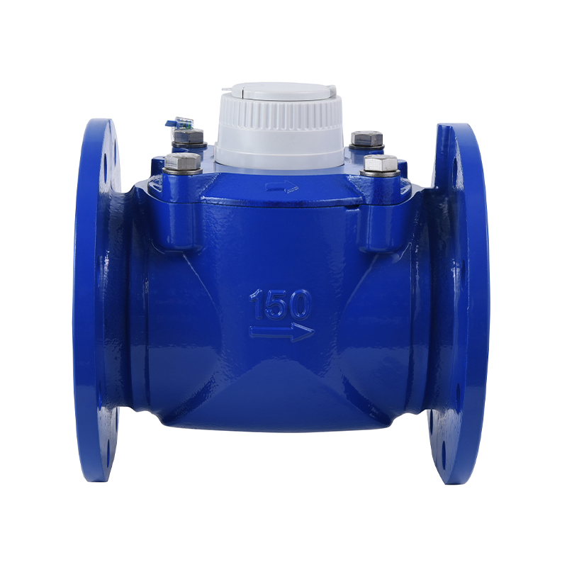 WPD/DN40-DN200 R200 عداد مياه ذو جناح حلزوني أفقي واسع النطاق